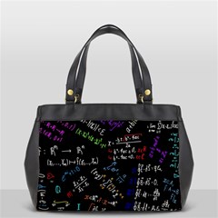 Mathematics  Physics Maths Math Pattern Oversize Office Handbag (2 Sides) by pakminggu