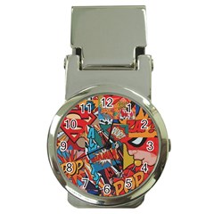 Comic Cartoon Pattern Money Clip Watches by pakminggu