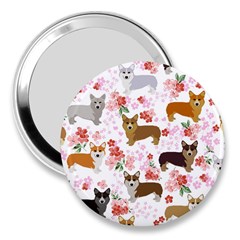 Corgis Corgi Pattern 3  Handbag Mirrors by Cowasu