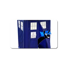 Tardis-doctor-who Magnet (name Card) by Cowasu