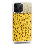 Beer Bubbles iPhone 14 Pro Max TPU UV Print Case Front