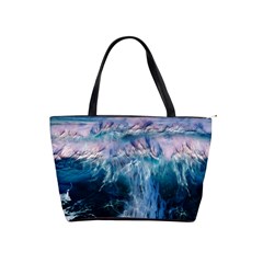 Sea-waves-ocean-water-beach-surf Classic Shoulder Handbag by Cowasu