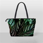 Calathea Leaves Strippe Line Classic Shoulder Handbag Back