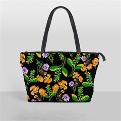 Flower Pattern Art Floral Texture Classic Shoulder Handbag by Grandong