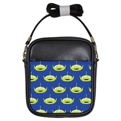 Alien Pattern Girls Sling Bag by Ndabl3x