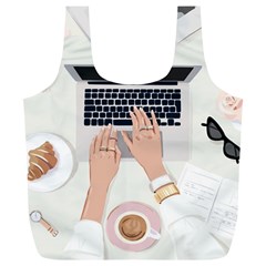 Lady Boss Full Print Recycle Bag (xl) by SychEva