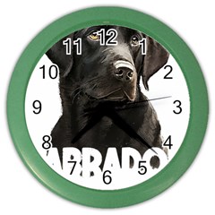 Black Labrador T- Shirt Black Labrador - Labrador Mom T- Shirt (1) Yoga Reflexion Pose T- Shirtyoga Reflexion Pose T- Shirt Color Wall Clock by hizuto