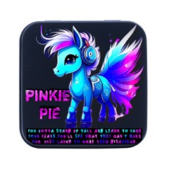 Pinkie Pie  Square Metal Box (black) by Internationalstore