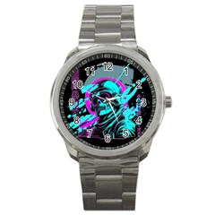 Aesthetic Art  Sport Metal Watch by Internationalstore