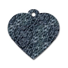 Ceramics Broken  Dog Tag Heart (two Sides) by Internationalstore