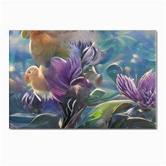 Abstract Blossoms  Postcard 4 x 6  (pkg Of 10) by Internationalstore