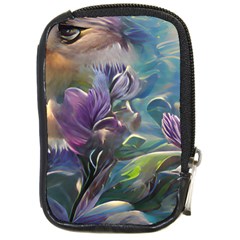 Abstract Blossoms  Compact Camera Leather Case by Internationalstore