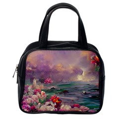 Abstract Flowers  Classic Handbag (one Side) by Internationalstore