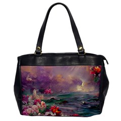 Abstract Flowers  Oversize Office Handbag by Internationalstore