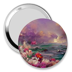 Abstract Flowers  3  Handbag Mirrors by Internationalstore