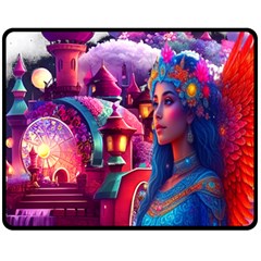 Fantasy Arts  Fleece Blanket (medium) by Internationalstore