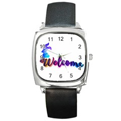 Arts Square Metal Watch by Internationalstore