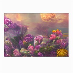 Floral Blossoms  Postcard 4 x 6  (pkg Of 10) by Internationalstore