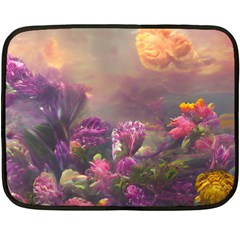 Floral Blossoms  Fleece Blanket (mini) by Internationalstore