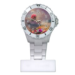 Floral Blossoms  Plastic Nurses Watch by Internationalstore