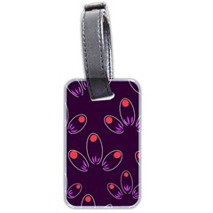 Petal Dot Seamless Pattern Luggage Tag (two Sides) by Pakjumat