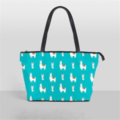 Lama Alpaca Animal Pattern Design Classic Shoulder Handbag by Pakjumat