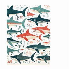 Fish Shark Animal Pattern Small Garden Flag (two Sides)