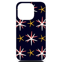 Starfish Iphone 14 Pro Black Uv Print Case by Mariart