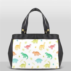 Animals Dinosaurs T-rex Pattern Oversize Office Handbag by Pakjumat