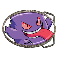 Purple Funny Monster Belt Buckles by Sarkoni