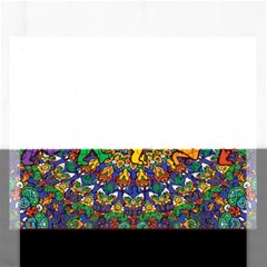 Grateful Dead Pattern Rectangular Jigsaw Puzzl by Sarkoni