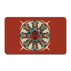 Grateful-dead-pacific-northwest-cover Magnet (rectangular) by Sarkoni