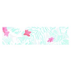 Hawaii T- Shirt Hawaii Flower Bird Fashion T- Shirt Oblong Satin Scarf (16  X 60 ) by EnriqueJohnson