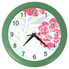 Hawaii T- Shirt Hawaii Forest Trend T- Shirt Color Wall Clock by EnriqueJohnson