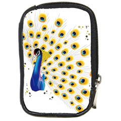 Bird Peafowl Peacock Animal Compact Camera Leather Case by uniart180623