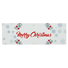 Merry-christmas-christmas-greeting Banner And Sign 6  X 2  by Ket1n9