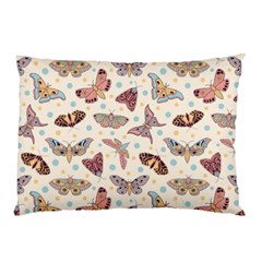 Pattern-with-butterflies-moths Pillow Case (two Sides)