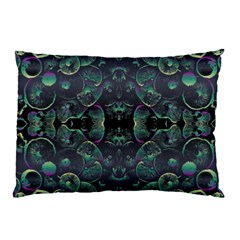 Background Pattern Mushrooms Pillow Case (two Sides) by Ravend