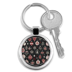 Christmas Winter Xmas Key Chain (round) by Vaneshop