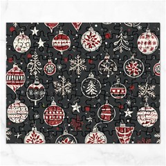 Christmas Winter Xmas Rectangular Jigsaw Puzzl by Vaneshop