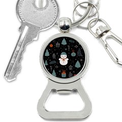 Snowman Christmas Bottle Opener Key Chain by Vaneshop