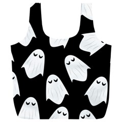 Ghost Halloween Pattern Full Print Recycle Bag (xxl) by Amaryn4rt