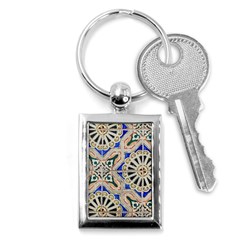 Ceramic-portugal-tiles-wall- Key Chain (rectangle) by Amaryn4rt