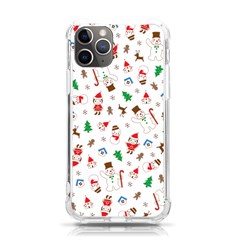 Christmas Shading Pattern Iphone 11 Pro 5 8 Inch Tpu Uv Print Case by Amaryn4rt