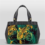 Abstract Landscape Nature Floral Animals Portrait Oversize Office Handbag Front