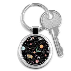 Animals Galaxy Space Key Chain (round) by Pakjumat