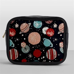 Space Galaxy Pattern Mini Toiletries Bag (one Side) by Pakjumat