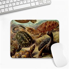 Turtles Leatherback Sea Turtle Small Mousepad by Pakjumat