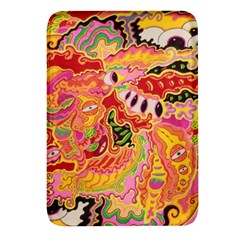 Fantasy Psychedelic Surrealism Trippy Rectangular Glass Fridge Magnet (4 Pack) by Modalart