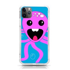 Bubble Octopus Copy Iphone 11 Pro Max 6 5 Inch Tpu Uv Print Case by Dutashop